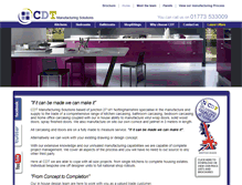 Tablet Screenshot of cdtdirect.co.uk